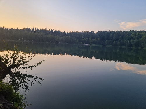 Wandern um den Bruchsee