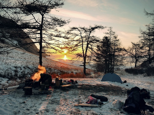 Bushcraft im Winter