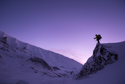 Trekkingabenteuer im Winter