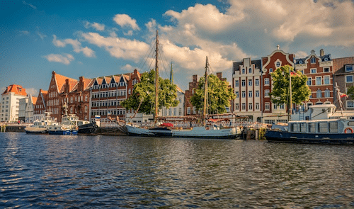 Schlauchboottour von Lübeck nach Wismar