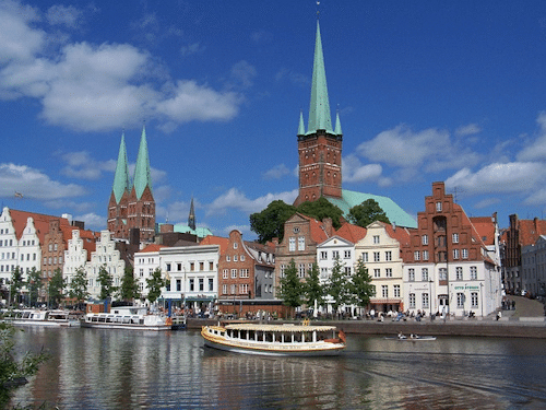 Schlauchboottour von Lübeck nach Wismar